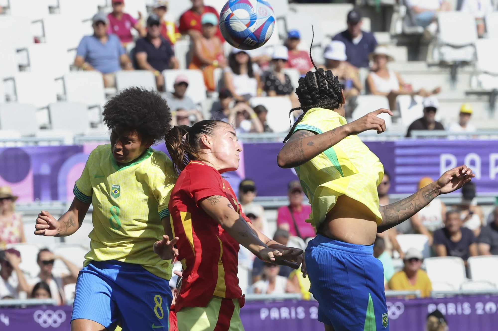 Fútbol Femenino. Brasil - España
