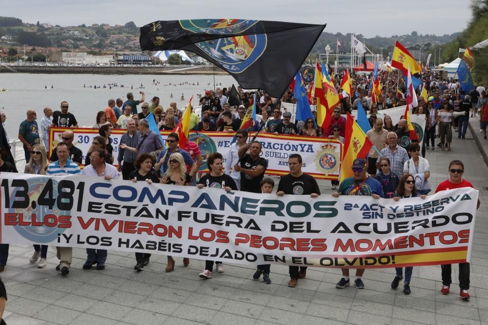 Manifestación Policías y Guardias Civiles