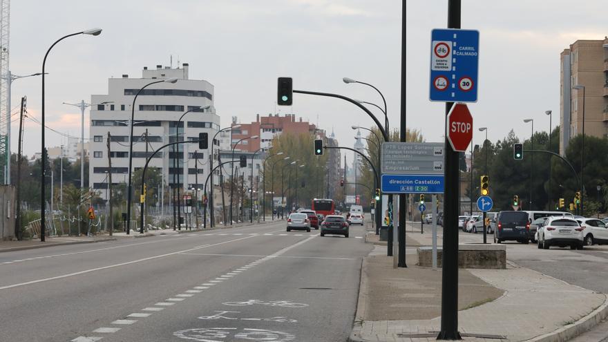 Último adiós a la vieja carretera de la avenida Cataluña