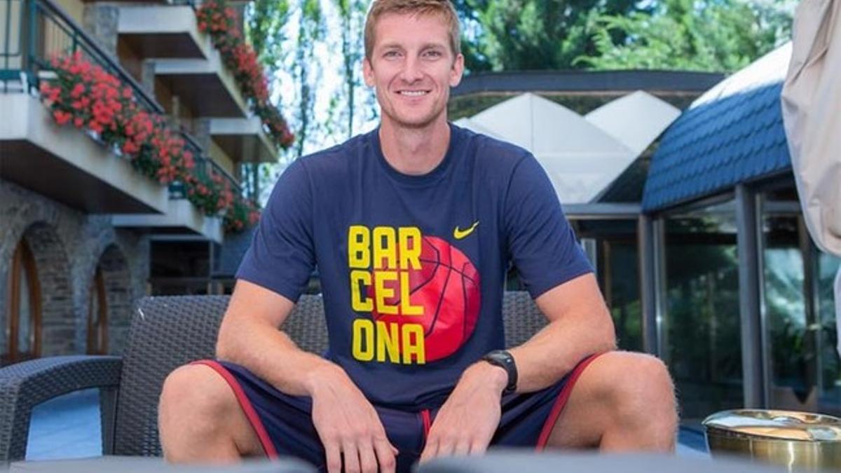 Justin Doellman afronta con ilusión su nuevo reto en el Barça