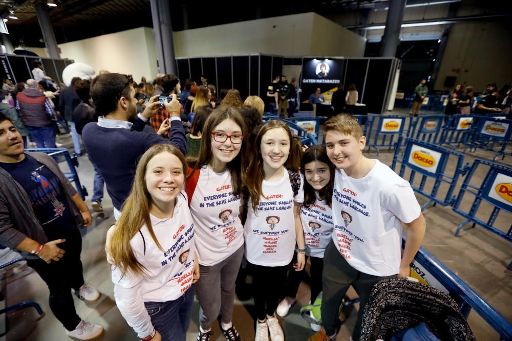 Locura por el niño de 'Stranger Things' en València