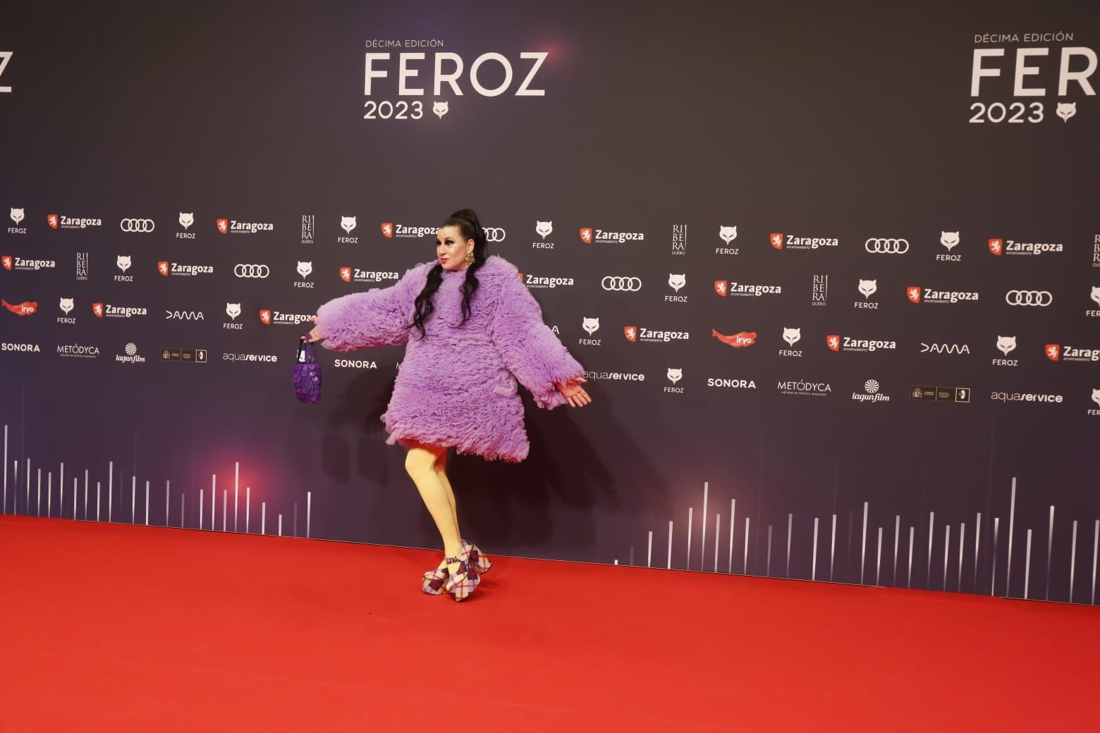 Alfombra roja de los premios Feroz