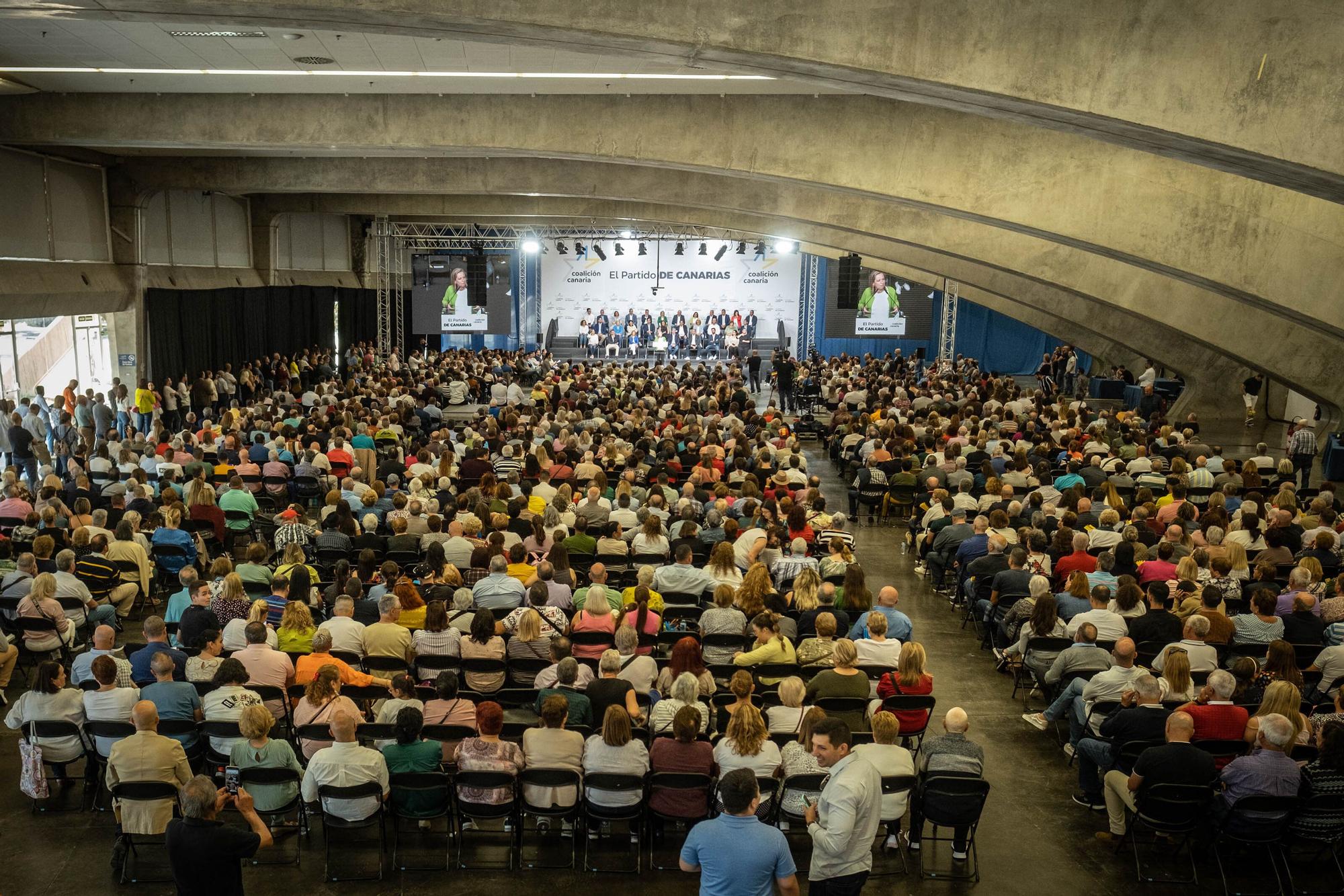 Candidaturas de Coalición Canaria en Tenerife.