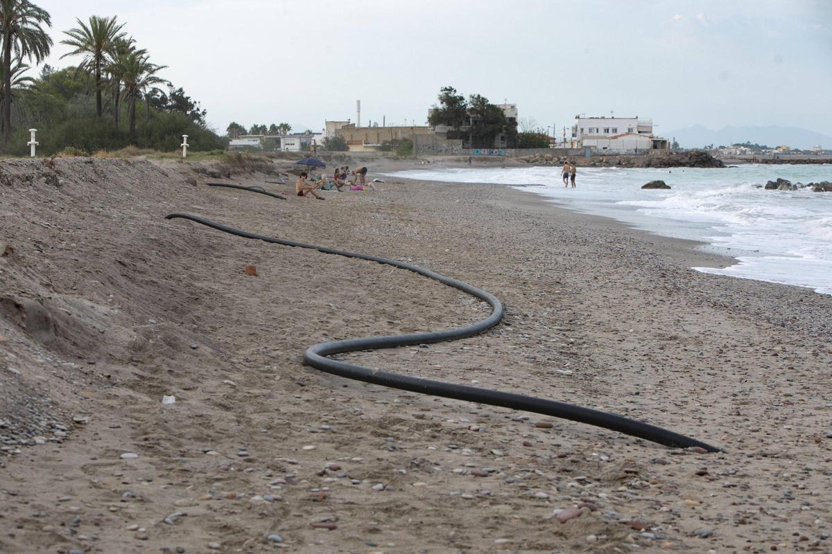 Playa de la Malvarrosa de Sagunt.