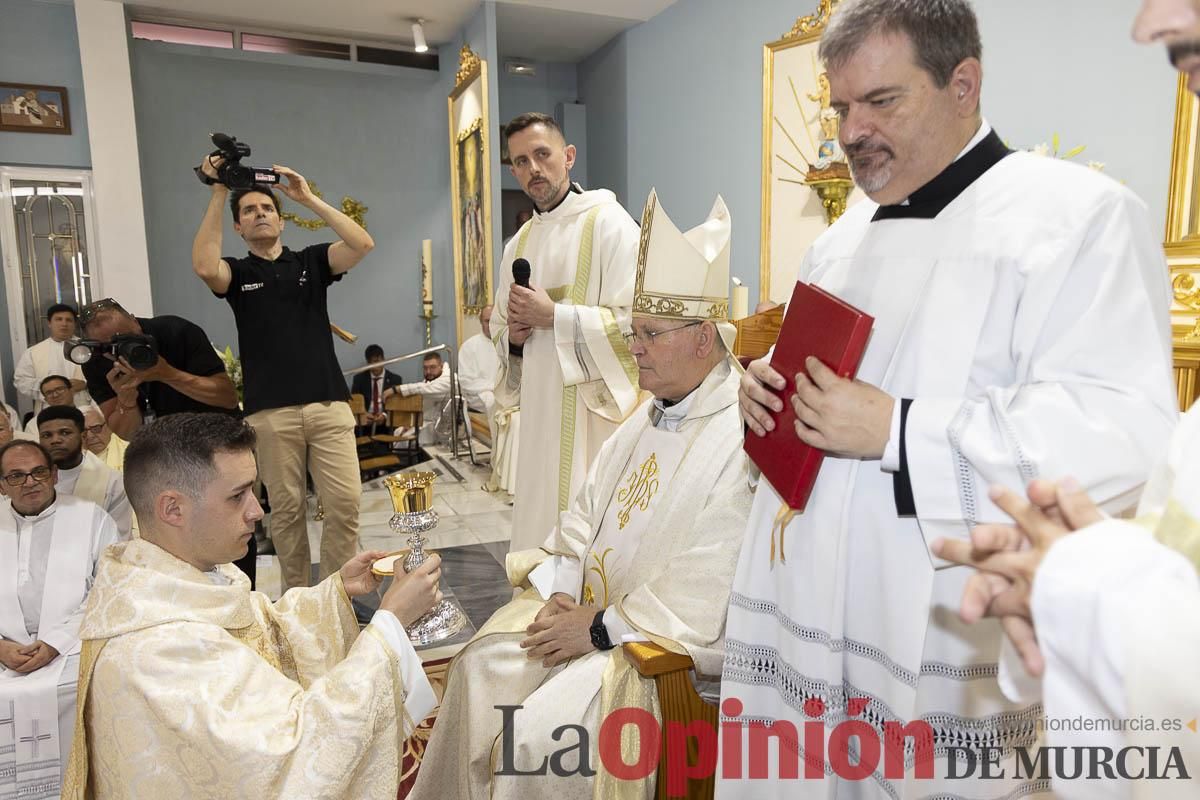 Así se ha vivido la ordenación sacerdotal de Miguel Tovar Fernández en la pedanía molinense de Torrealta