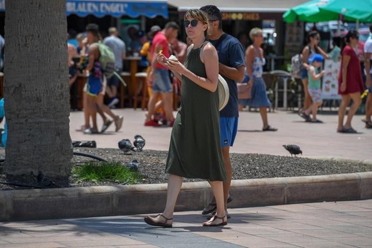 12-05-19  GRAN CANARIA. TEMISAS-SANTA LUCIA-TUNTE-PLAYA DEL INGLES. AGUIMES-SANTA LUCIA DE TIRAJANA- SAN BARTOLOME DE TIRAJANA. METEOROLOGIA. Ola de calor. Reportaje ola de calor. Fotos: Juan Castro.  | 12/05/2019 | Fotógrafo: Juan Carlos Castro