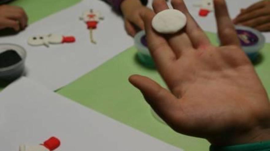 Talleres de modelaje infantil para Navidad