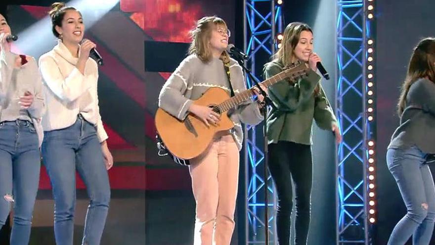 El quintet musical Noah, amb dues integrants gironines, expulsat de «X factor»