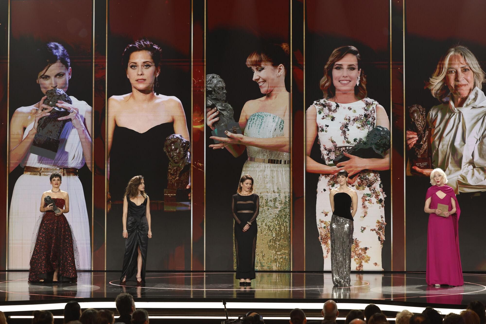 GRANADA, 08/02/2025.- Un momento de la Gala de la 39 edición de los Premios Goya de la Academia de Cine que se celebra este sábado en el Palacio de Congresos y Exposiciones de Granada. EFE/Julio Muñoz