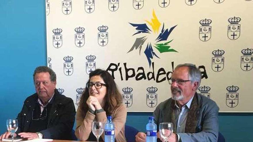 José Luis Gutiérrez, María Luisa Fernández y Ramón Alzola.