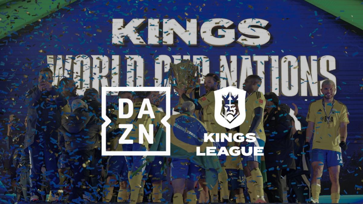 DAZN emitirá las competiciones de la Kings League en 2026