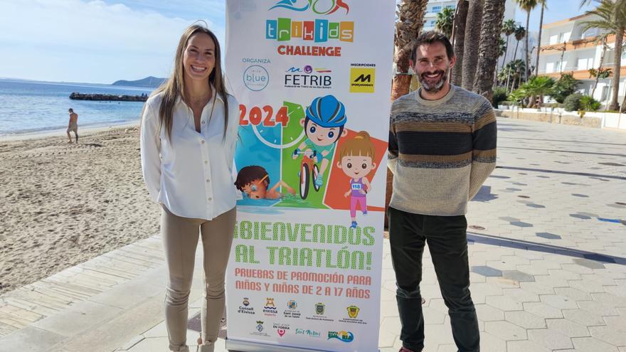 El Trikids Challenge Ibiza 2024 arranca este domingo en el paseo de ses Figueretes