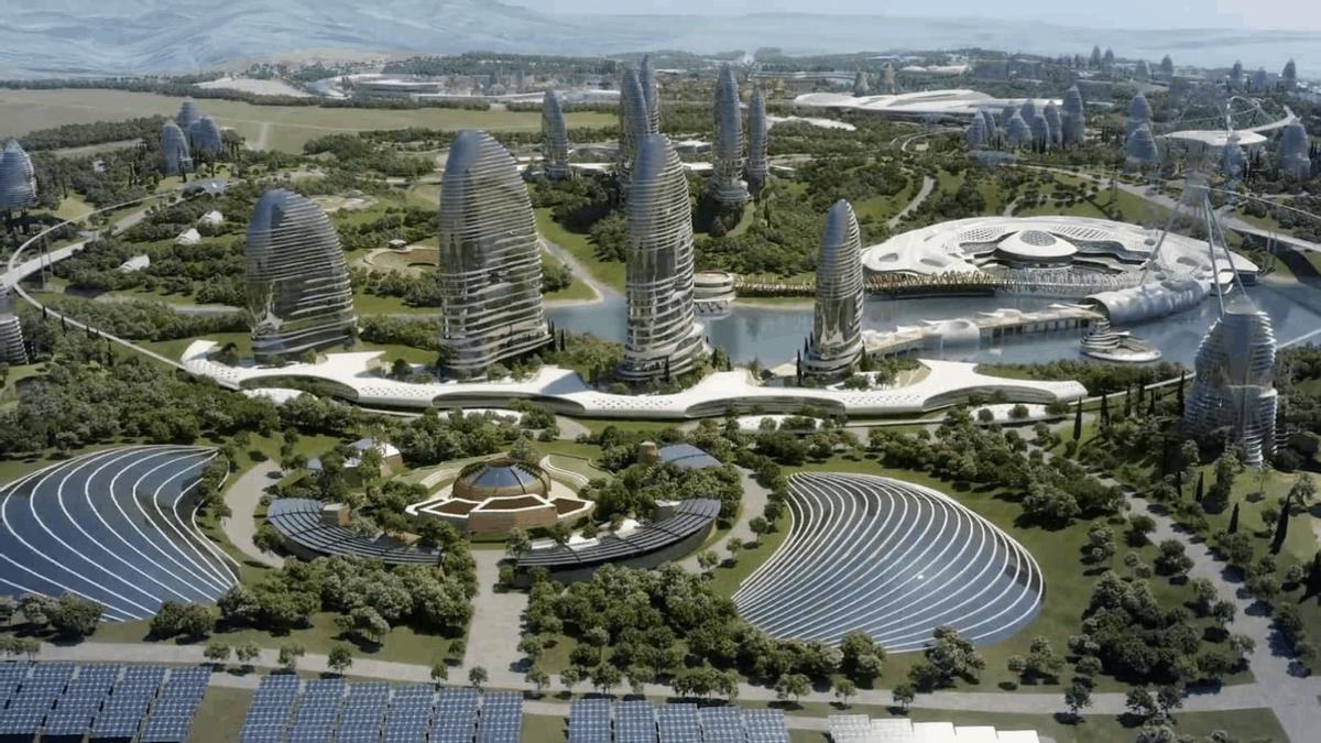 Recreación virtual de Elysium, el Eurovegas extremeño Recreación virtual de Elysium, el Eurovegas extremeño