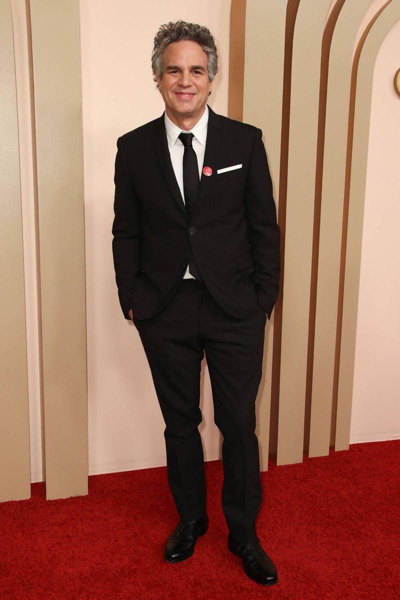 Mark Ruffalo en el almuerzo de nominados a los Oscar