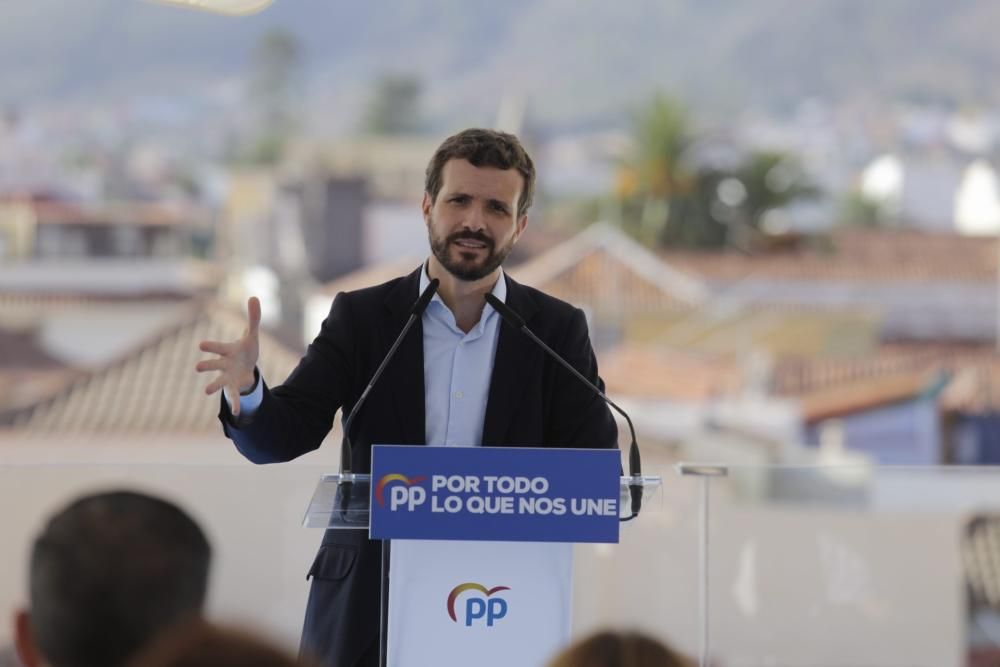 Acto de Pablo Casado en Tenerife