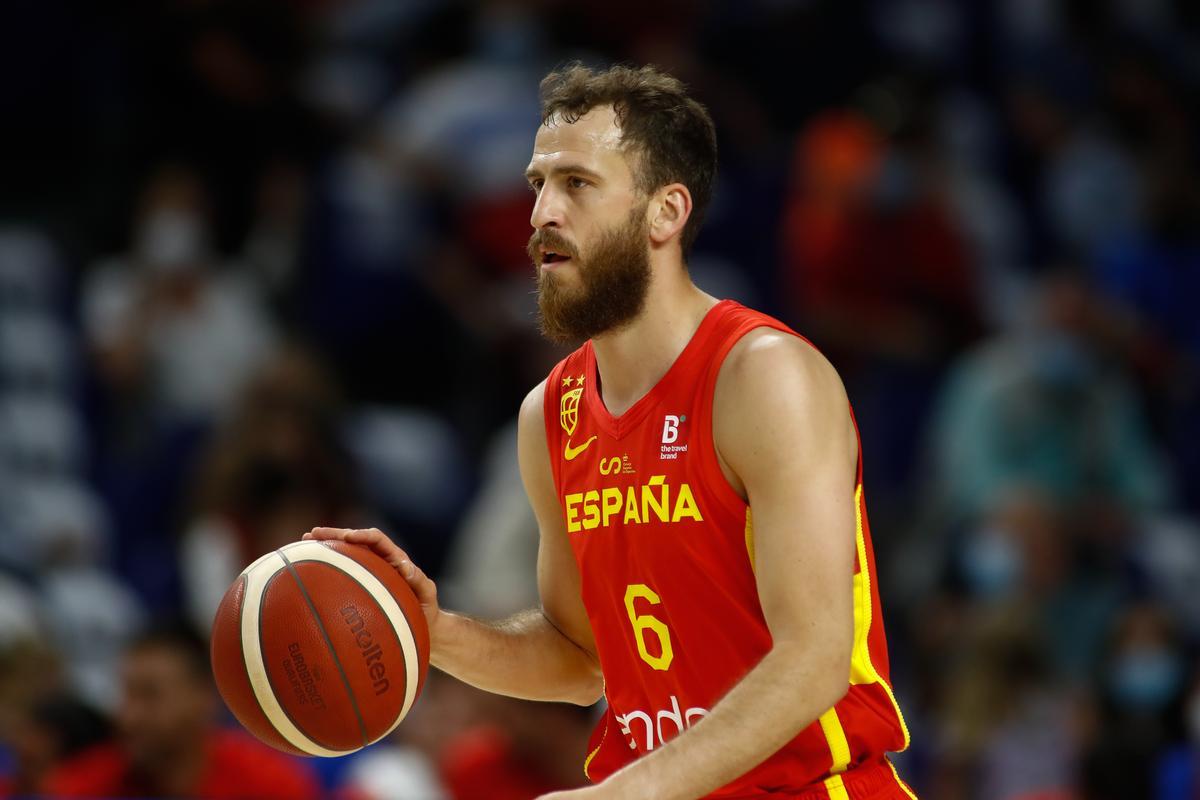 El jugador de baloncesto Sergio Rodríguez.