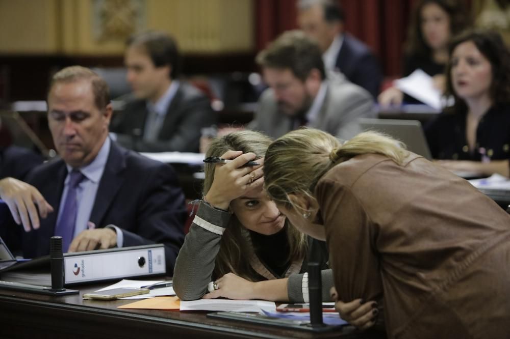 Pleno del Parlament 18-10-2016