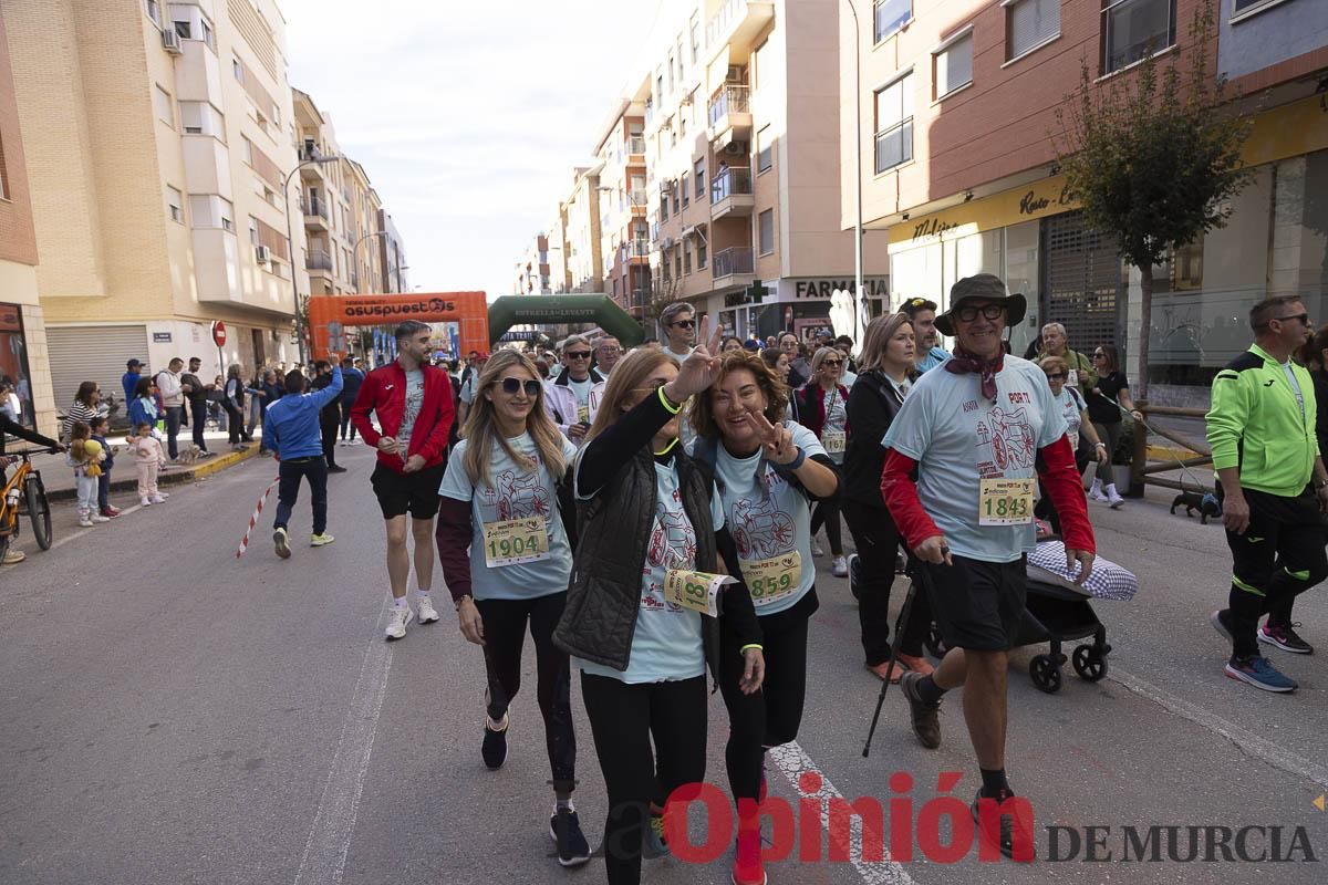 Carrera '10K Assota por ti' en Caravaca (marcha senderista)