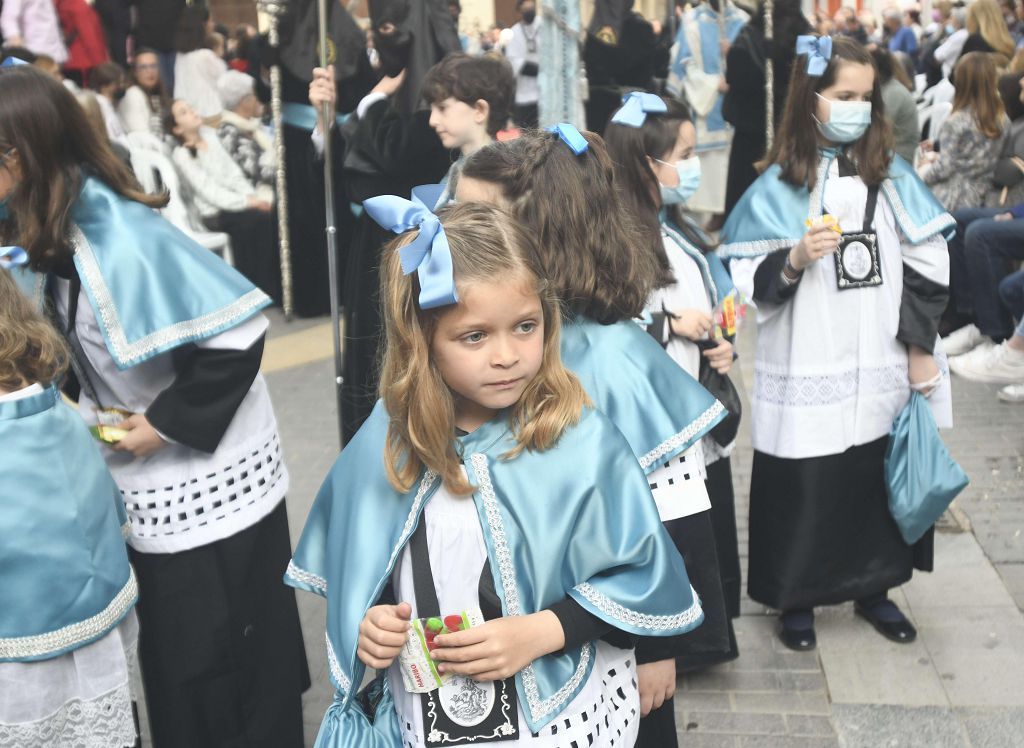 La procesión del Viernes Santo de Murcia, en imágenes