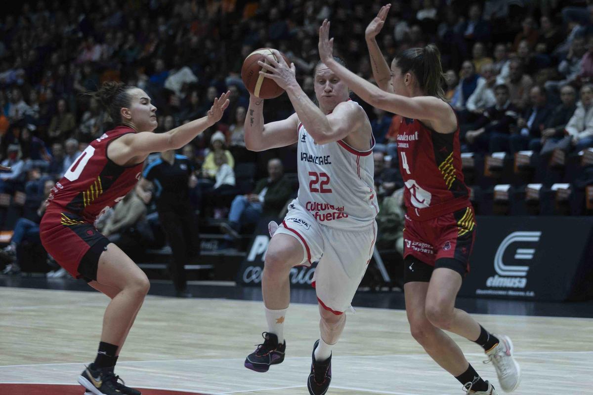 Valencia Basket - Casademont Zaragoza de Euroleague Women.