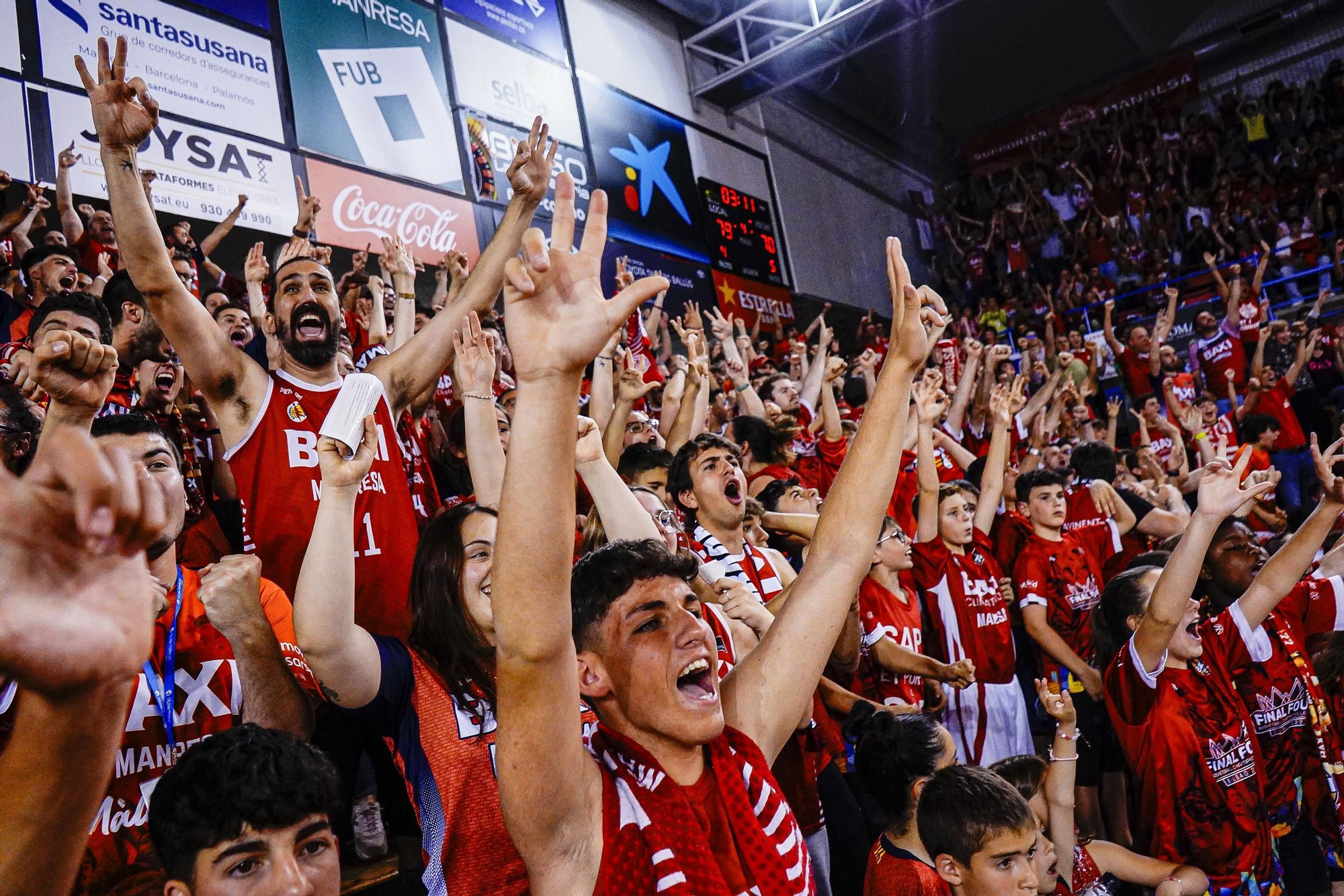 MANRESA . BASQUET ACB . LLIGA ENDESA . BAXI MANRESA VS BILBAO BASKET . PAVELLÓ EL NOU CONGOST