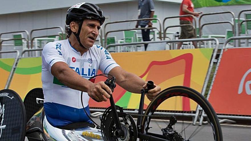Alex Zanardi, en los Juegos Paralímpicos de Río 2016