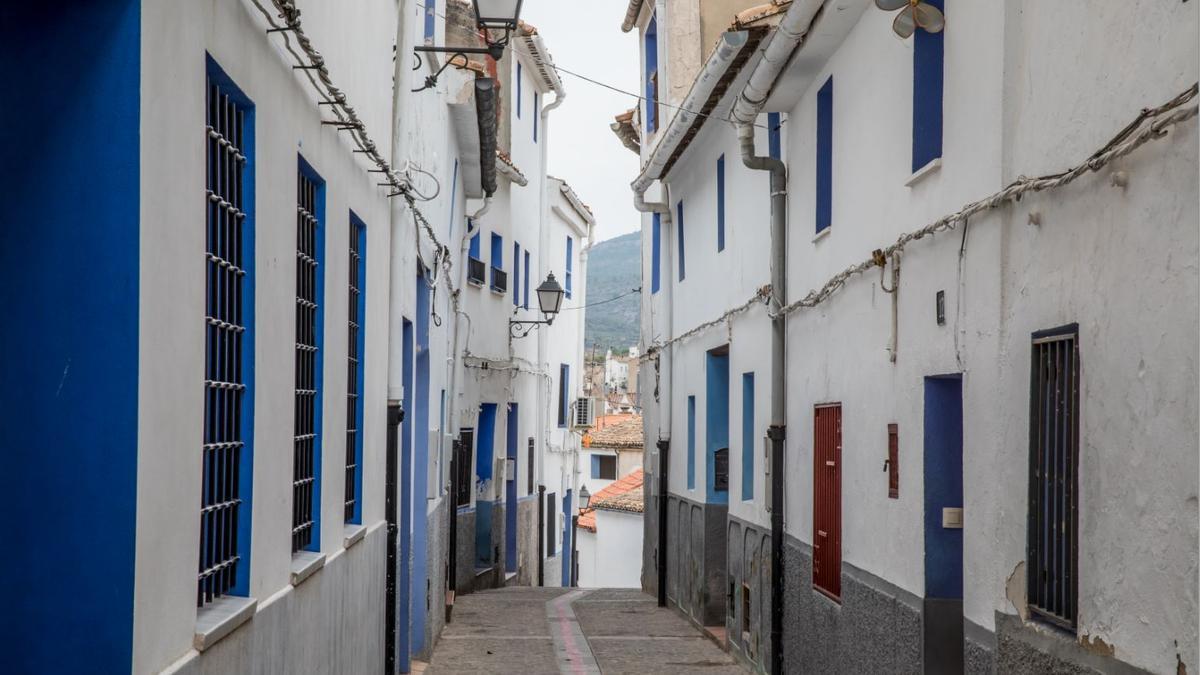 Calle en los barrios altos.