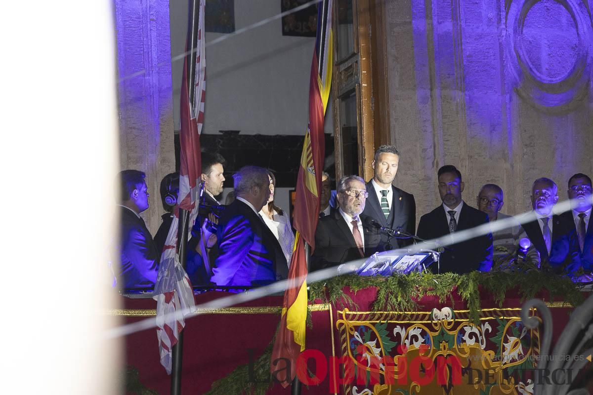 Pregón de Fiestas en Caravaca
