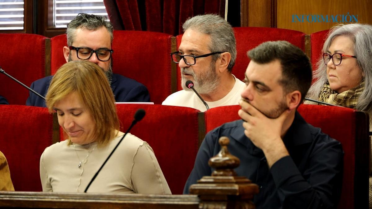 Sergi Rodríguez en el pleno de presupuestos
