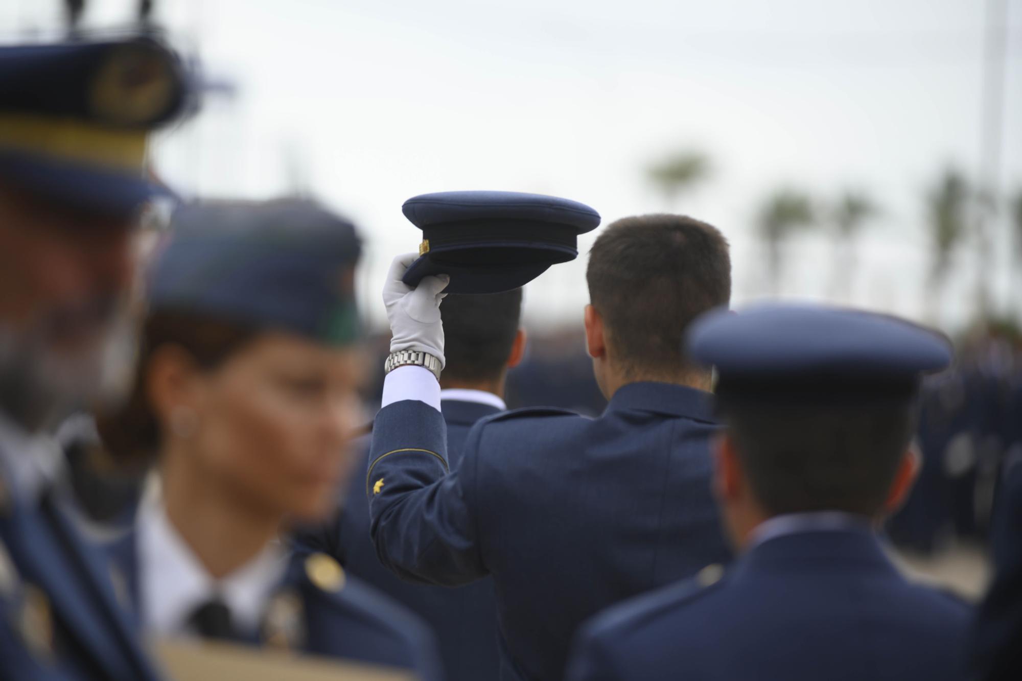 Las imágenes de la visita del rey Felipe VI en la Academia General del Aire de San Javier