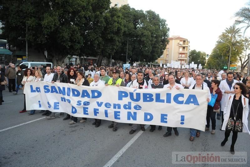 La marea blanca toma Murcia