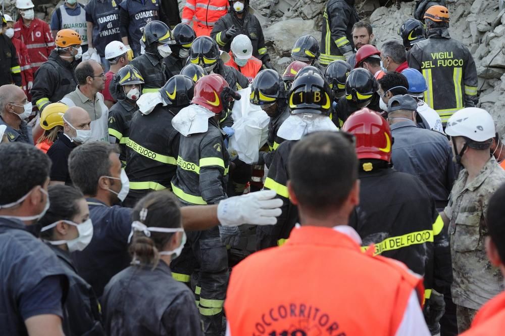 Terremoto en el centro de Italia