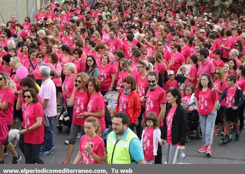 Marcha contra el cáncer de mama en Castellón