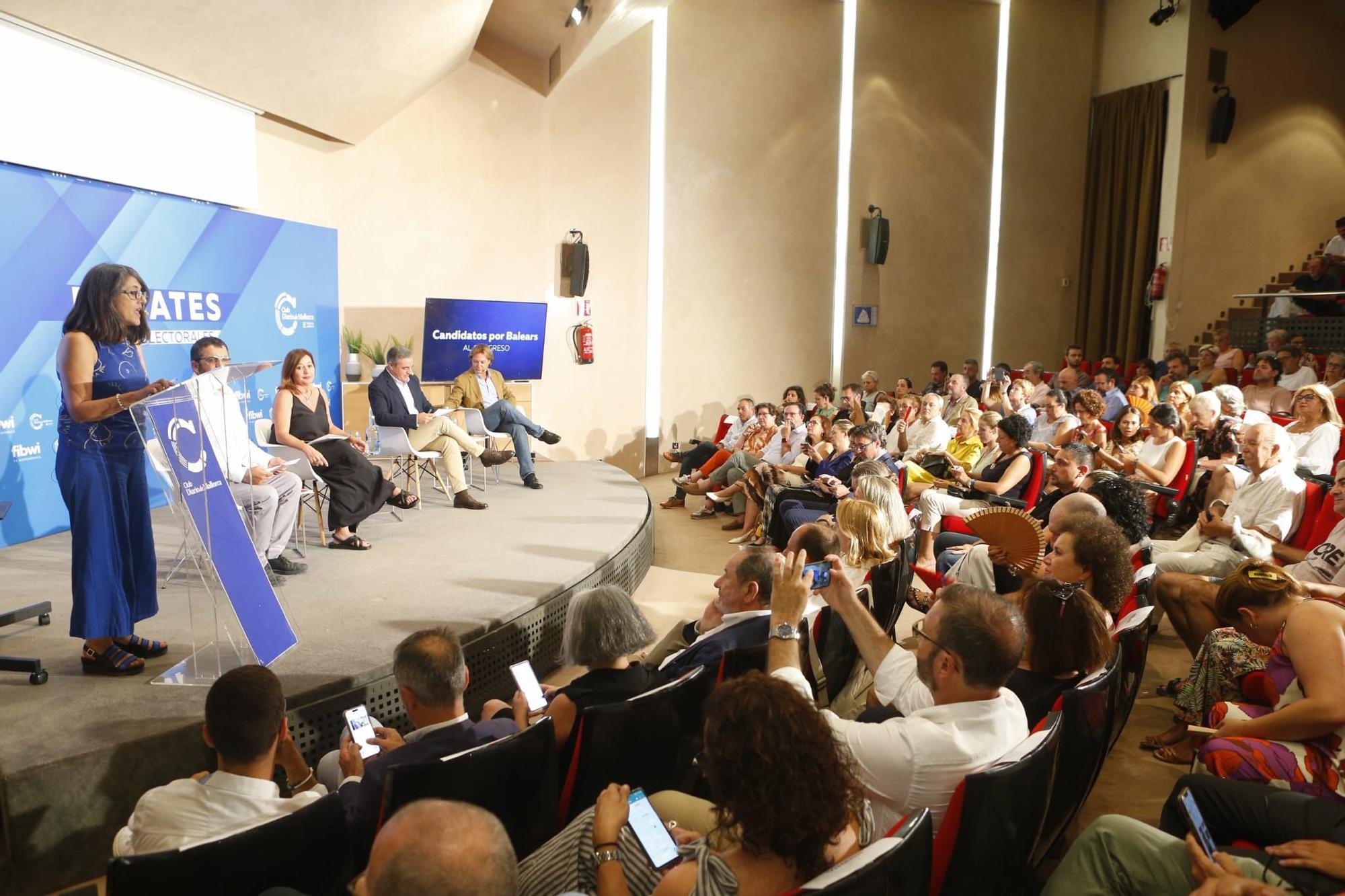 Debate de los candidatos por Baleares a las elecciones generales en el Club Diario de Mallorca