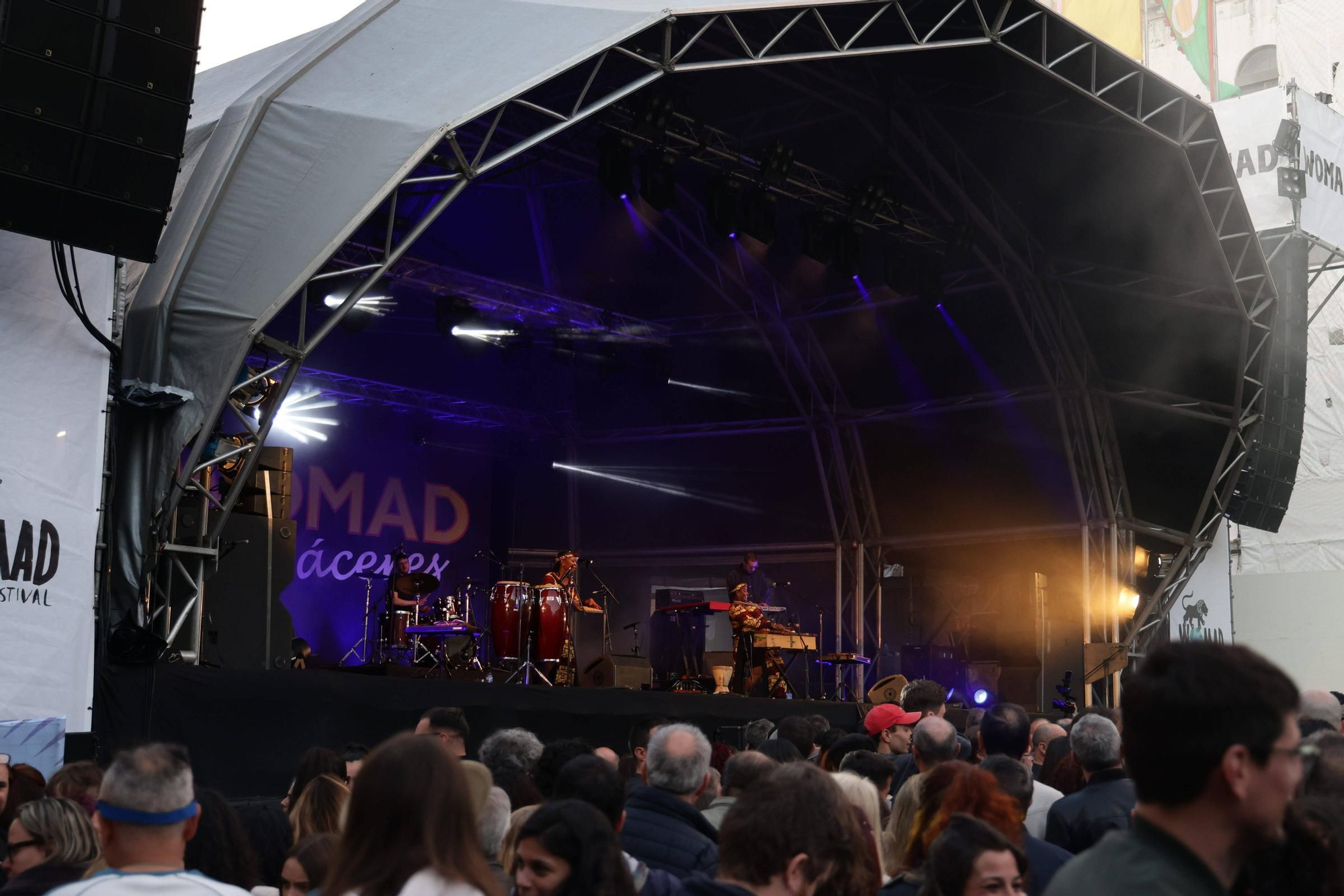 Las imágenes del sábado de Womad en Cáceres