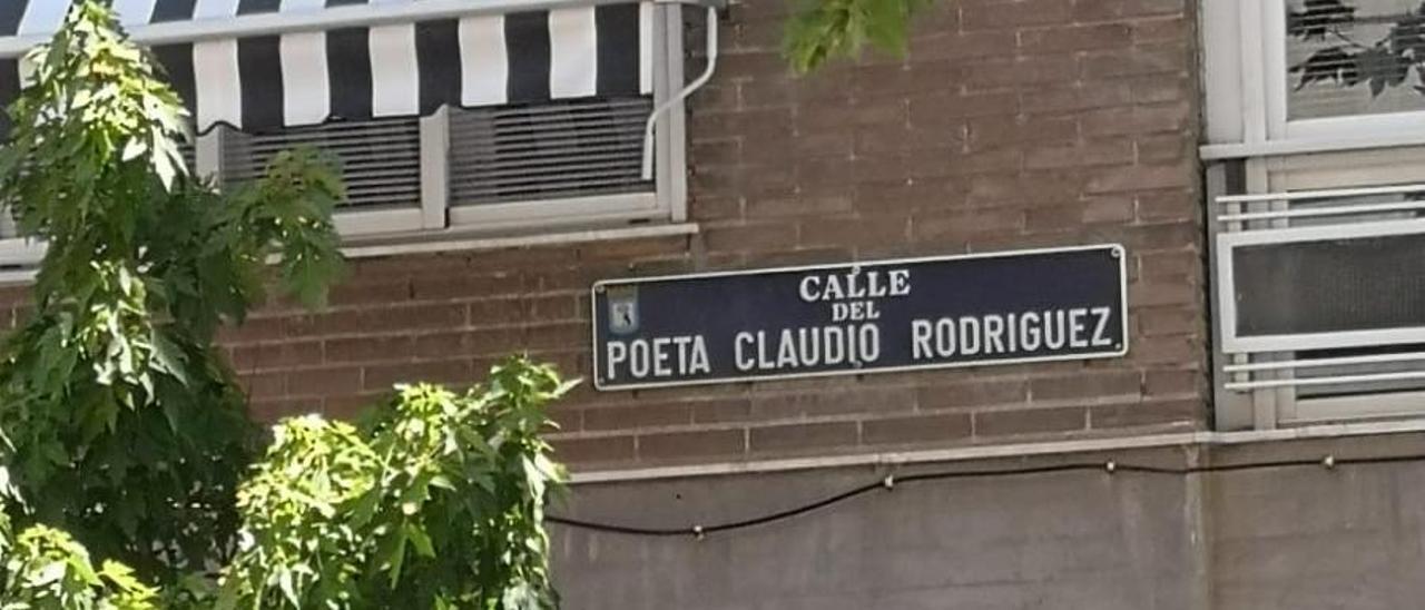 Calle Claudio Rodríguez