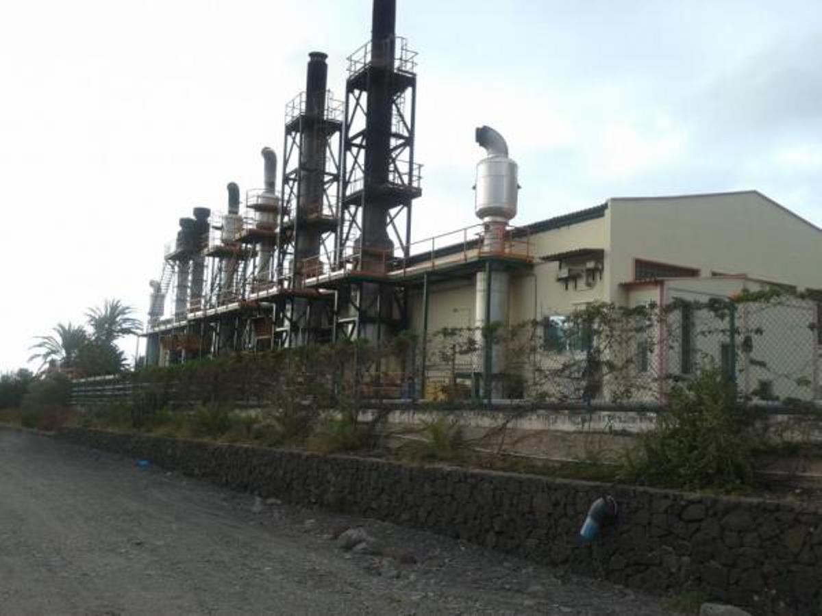 Central de Endesa-Unelco en La Gomera