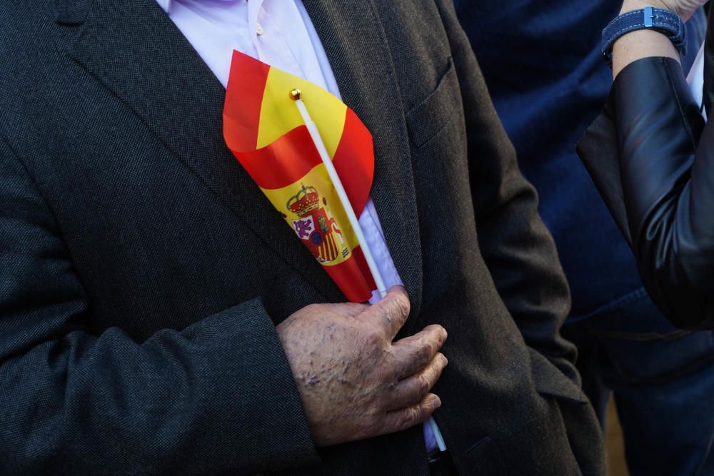 Manifestación por la unidad de España en Málaga