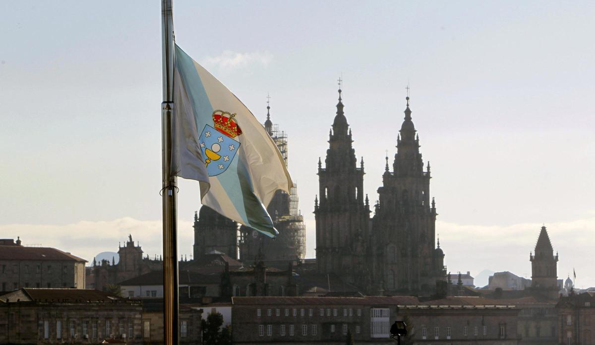 Bandera de Galicia.