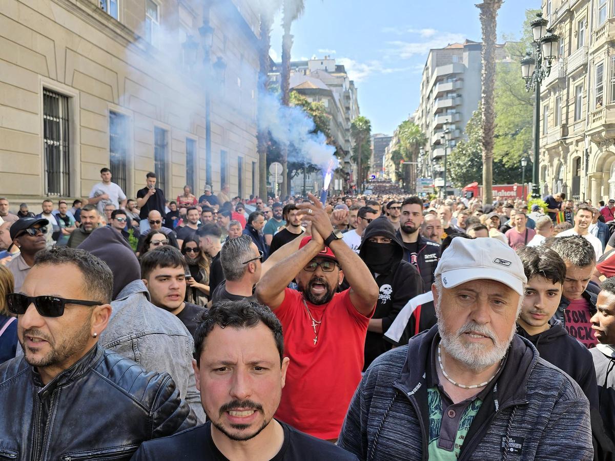 Los trabajadores del metal de Pontevedra inician sus movilizaciones por el nuevo convenio: primera huelga Los trabajadores del metal de Pontevedra inician sus movilizaciones por el nuevo convenio: primera huelga