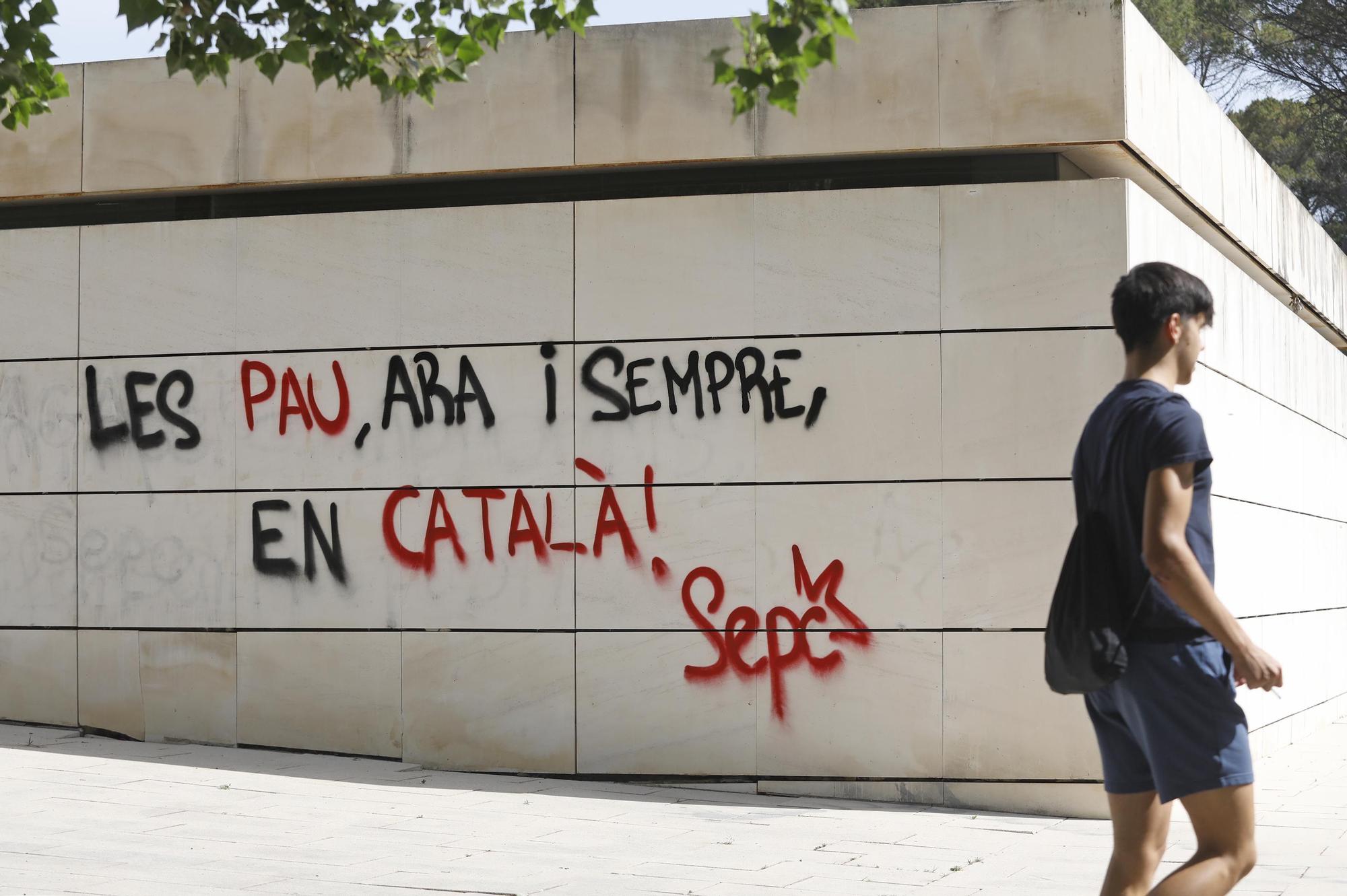 Primera jornada de les PAU a Girona