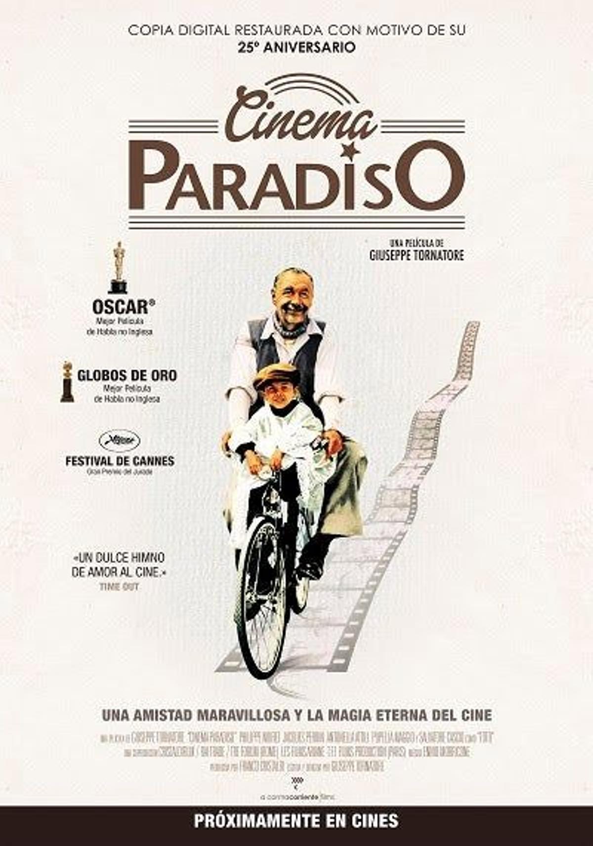 'Cinema Paradiso', el 26 de junio