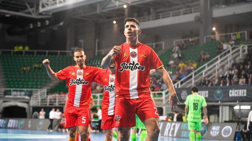 Las mejores imágenes del Jimbee Cartagena-Valdepeñas de las semifinales de la Copa del Rey de fútbol sala