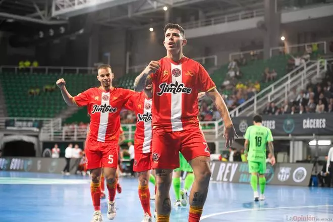 Las mejores imágenes del Jimbee Cartagena-Valdepeñas de las semifinales de la Copa del Rey de fútbol sala
