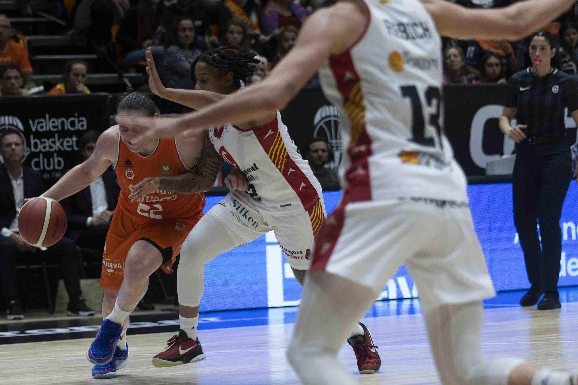 Partido Valencia Basket- Casademont Zaragoza