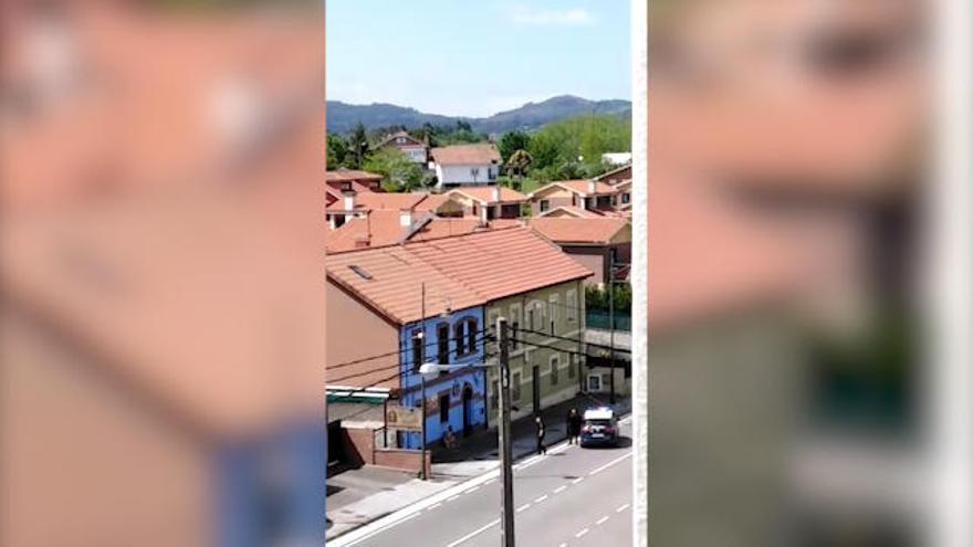 Vídeo: "Voy bien puesto de coca y salí a correr": la policía intercepta a un nudista en Lugones