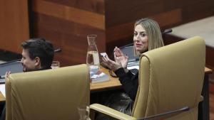 La presidenta de la Junta de Extremadura en funciones, María Guardiola.