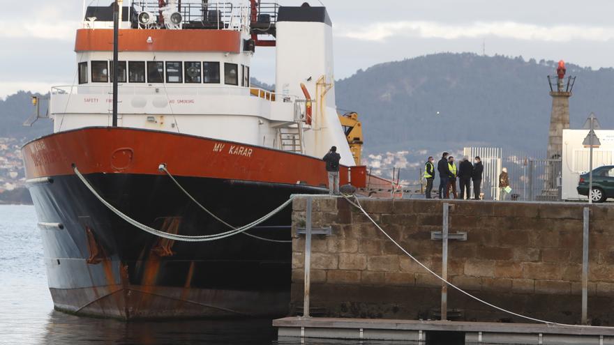El narcobuque "Karar" sigue en Vigo a la espera de que declaren los dueños - Vimarsana News