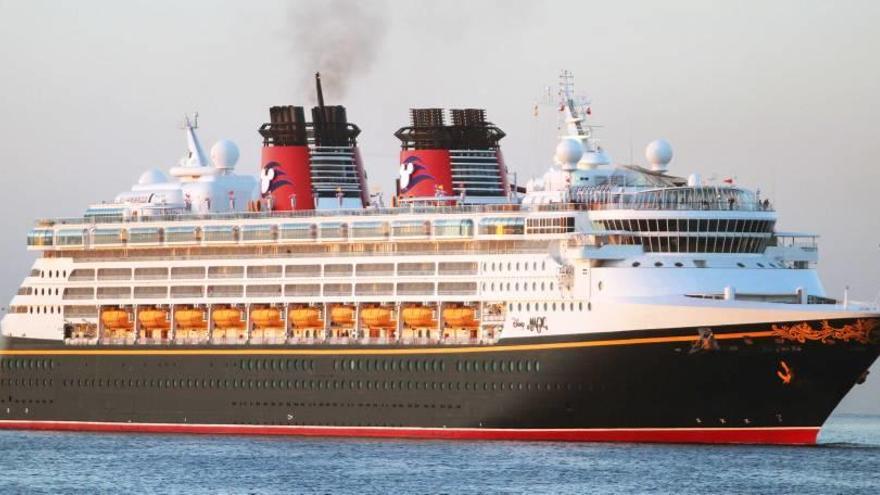 El crucero de Walt Disney llega a Palma