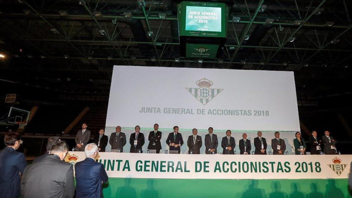 El Betis celebró su Junta de Accionistas